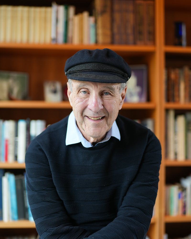 Dr. David Spiegel in his office at Stanford.